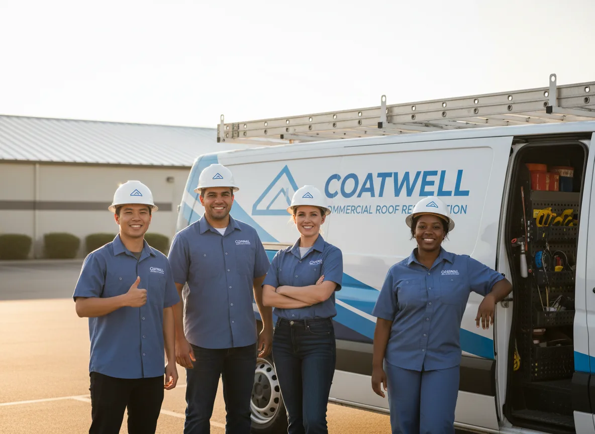 Commercial roof coating company in East Dubuque, IL